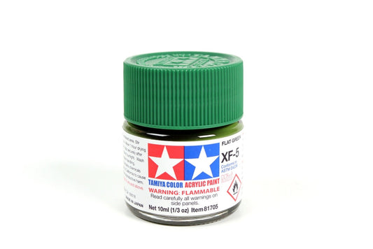 Acrylic Mini XF-5 Flat Green 10ml