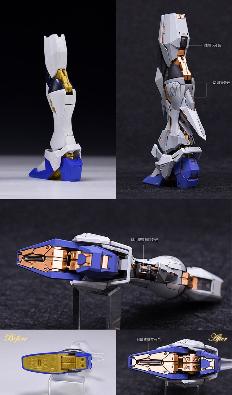 Fortune Meow’s 1/100 Strike Freedom Gundam Conversion Kit full set