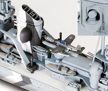 TAMIYA Prinz Eugen Heavy Cruiser 1:700