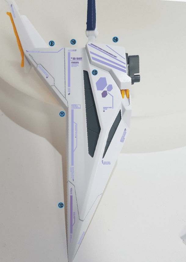 HG PENELOPE HOLOGRAM WATER DECAL