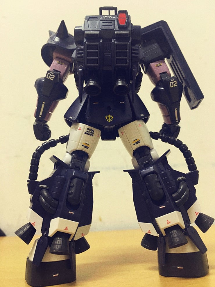 RG BLACK TRI-STARS WATER DECAL