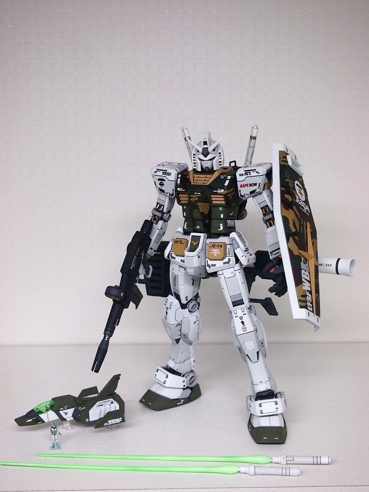 MG RX-78-2 FIRST 3.0 camouflage WATER DECAL