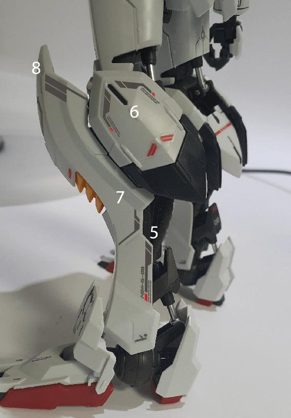 MG BARBATOS WATER DECAL