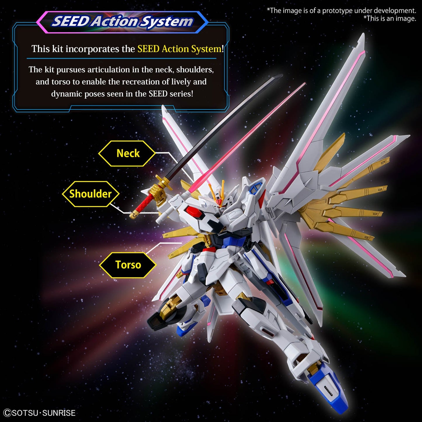 HGCE #250 Mighty Strike Freedom Gundam