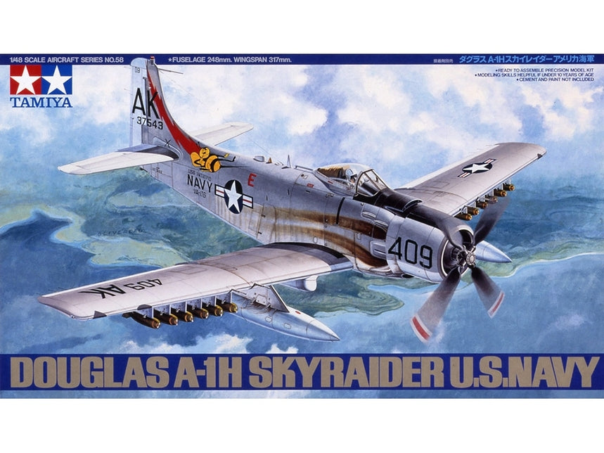 TAMIYA Douglas Skyrader A-1H U.S.Navy 1:48