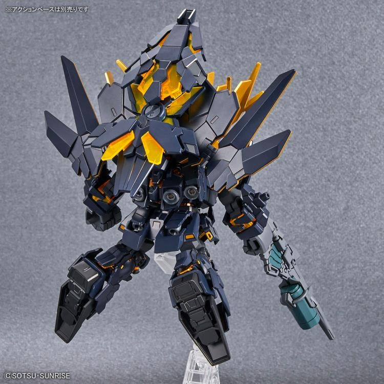 SD Gundam Cross Silhouette #19 Unicorn Gundam Unit 2 Banshee (Destroy Mode) & Banshee Norn Parts Set