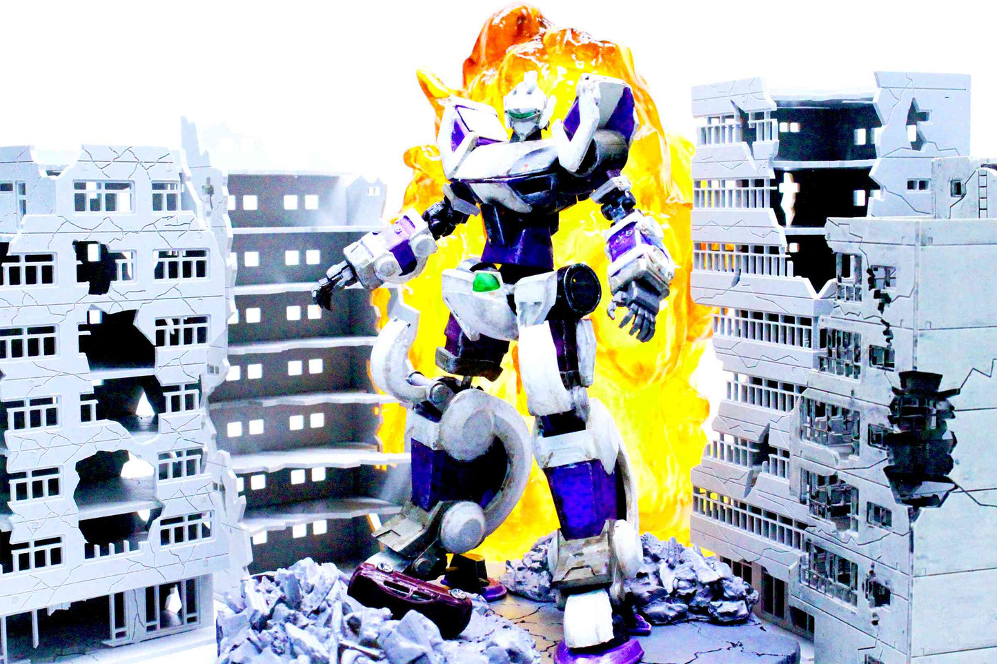 DESTROYED BUILDING MS GRADE (1/144 SCALE)