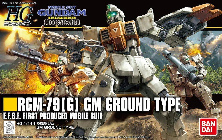 HGUC #202 RGM-79[G] GM Ground Type "Gundam 08th MS Team"