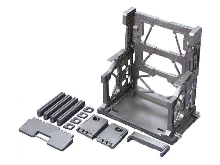 Builders Parts System Base 001 (Black) 1/144