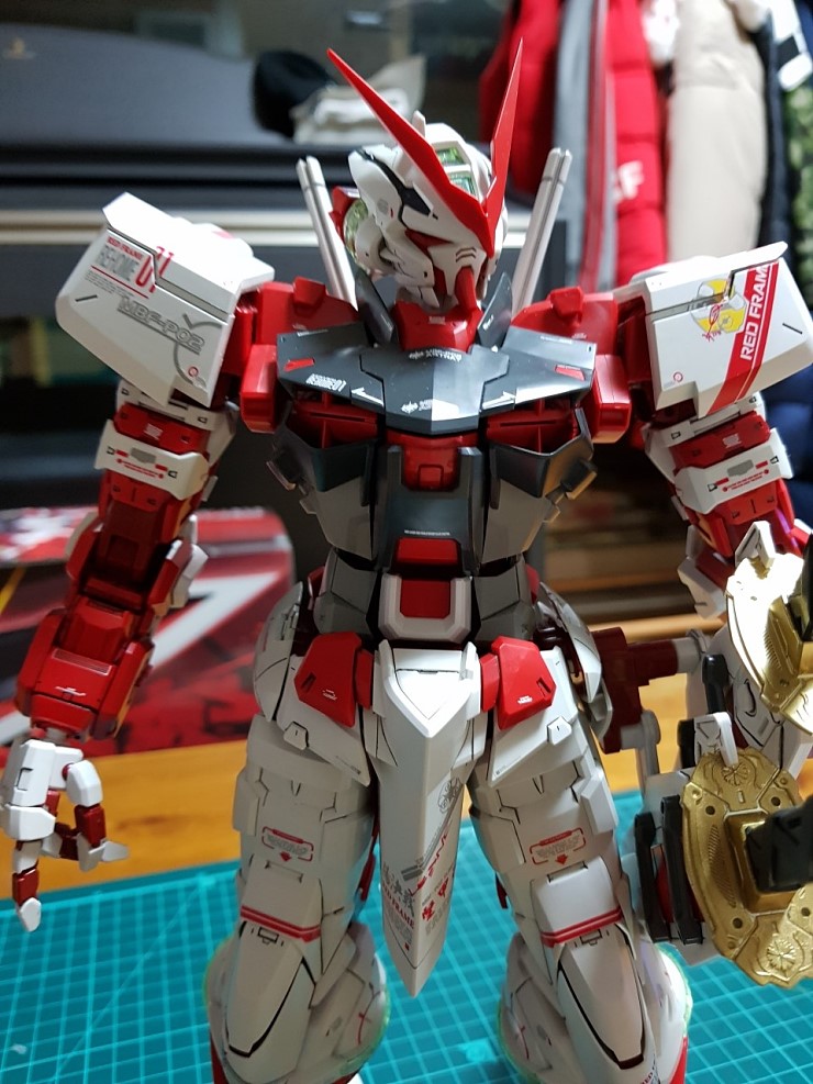 PG ASTRAY RED FRAME WATER DECAL