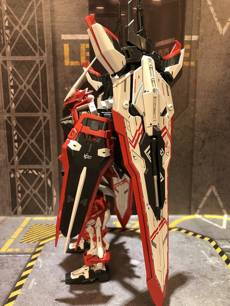 MG ASTRAY TURN RED WATER DECAL