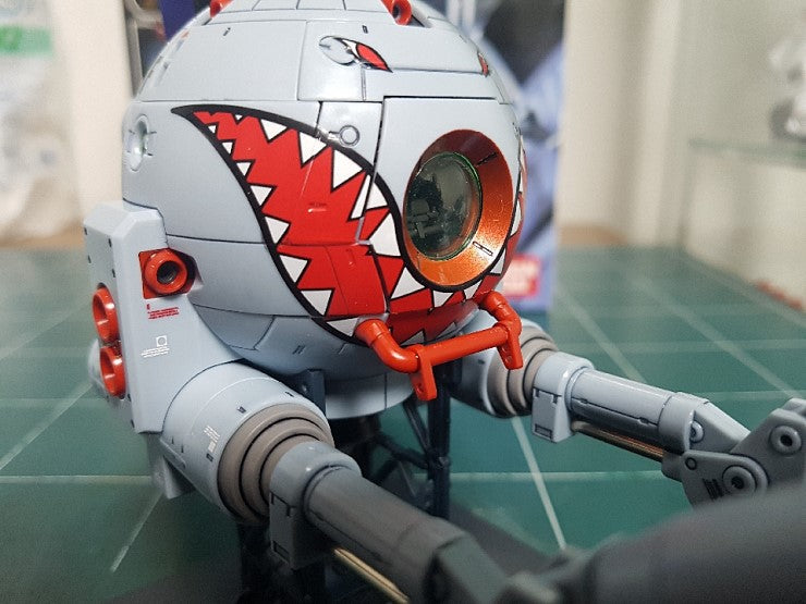 MG RB-79 Ball Shark Mouth type WATER DECAL