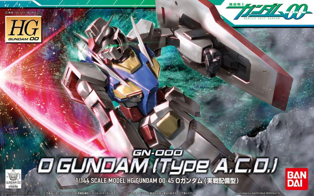 HG00 #45 0 Gundam (Type A.C.D. Ver.)