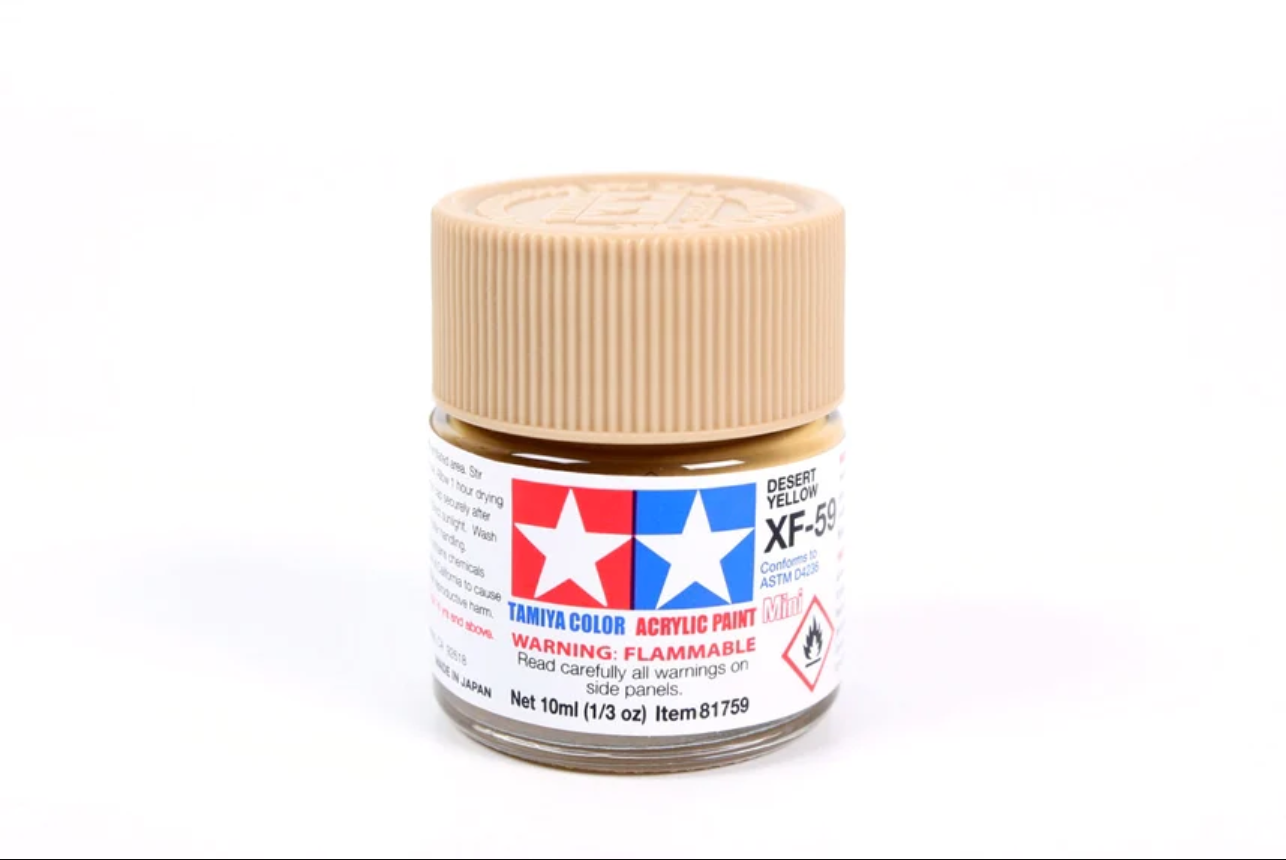 Acrylic Mini XF-59 Desert Yellow 10ml