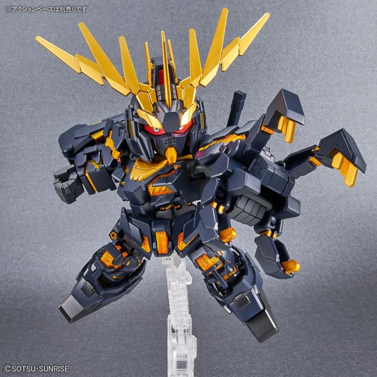 SD Gundam Cross Silhouette #19 Unicorn Gundam Unit 2 Banshee (Destroy Mode) & Banshee Norn Parts Set