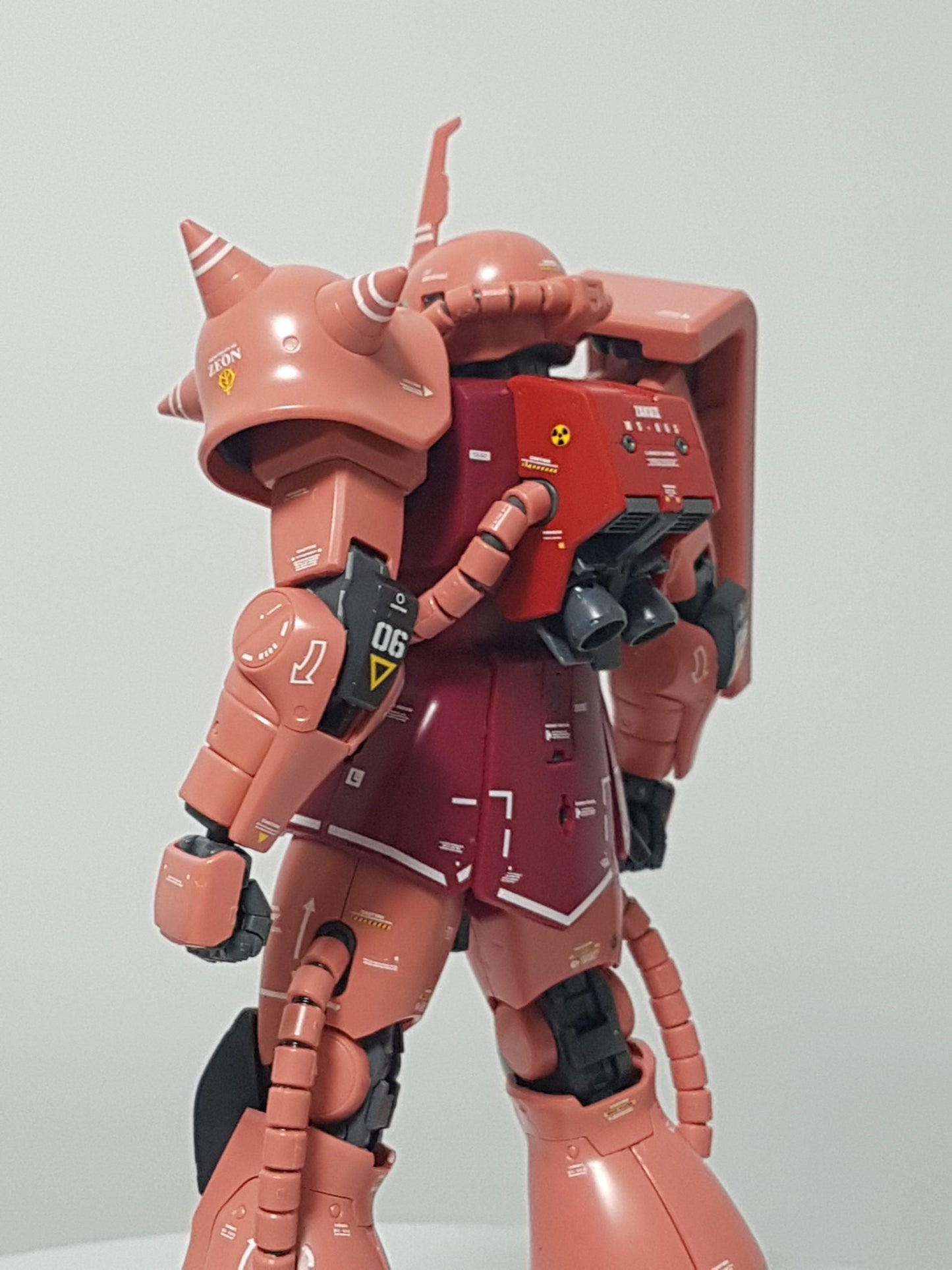 MG CHAR'S ZAKU II WATER DECAL