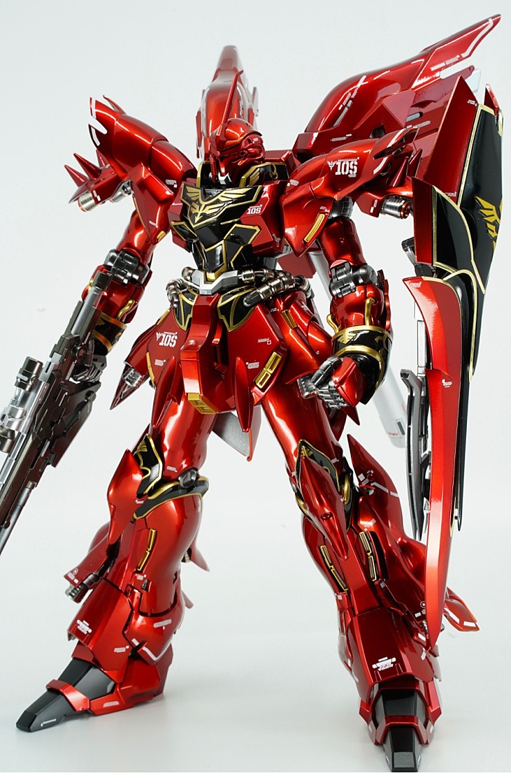 MG SINANJU White Ver.Ka (LUMINOUS) WATER DECAL