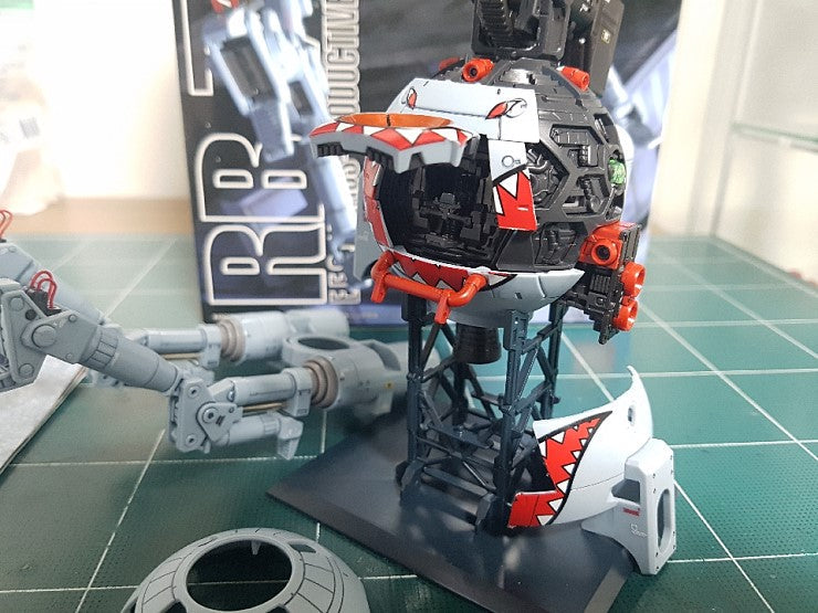 MG RB-79 Ball Shark Mouth type WATER DECAL