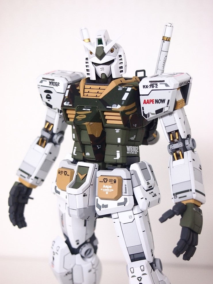 MG RX-78-2 FIRST 3.0 camouflage WATER DECAL