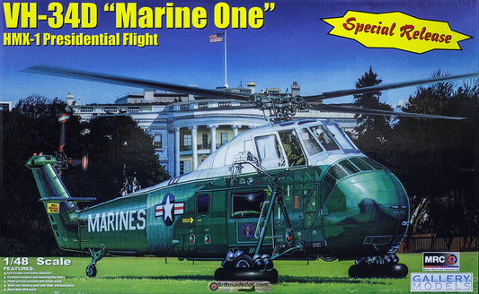 TRUMPETER VH34D Marine One Helicopter 1:48
