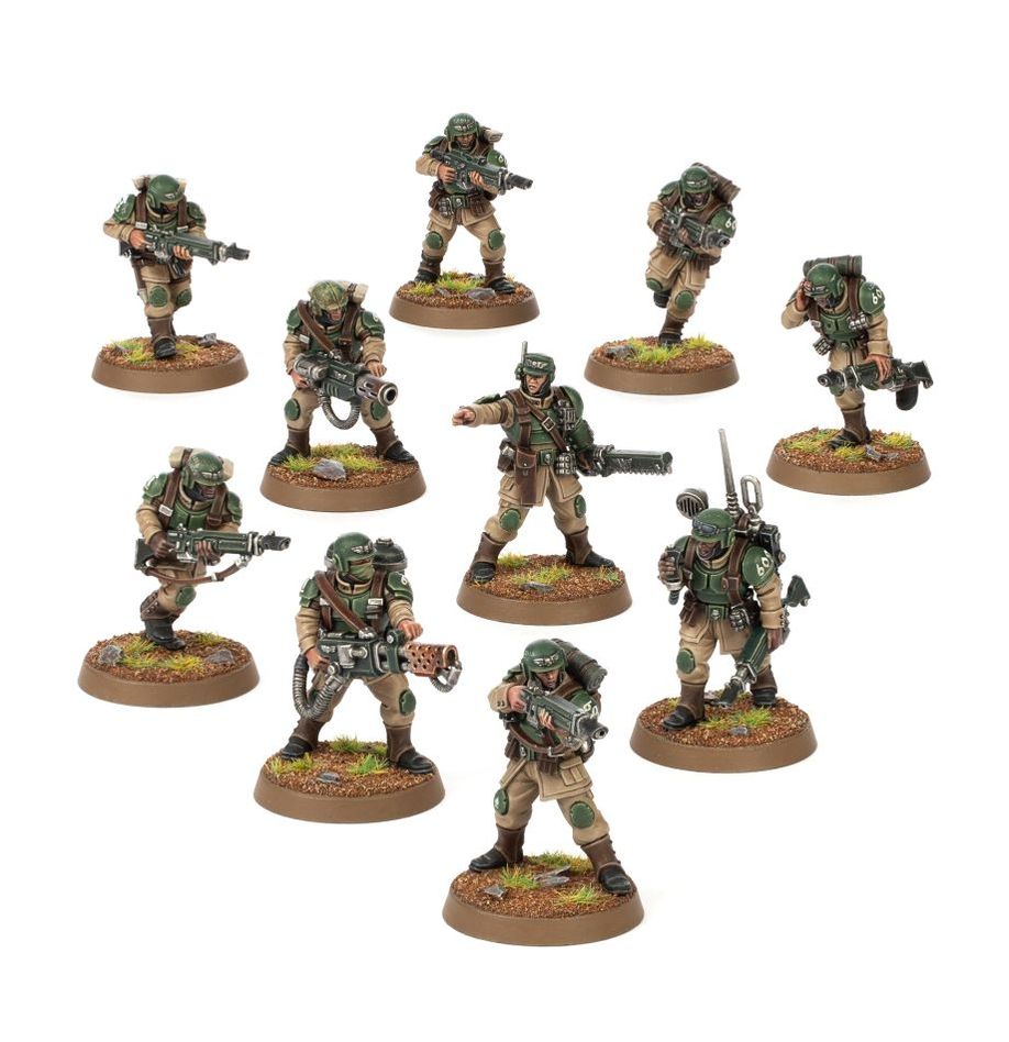 Warhammer 40,000 Astra Militarum: CADIAN SHOCK TROOPS