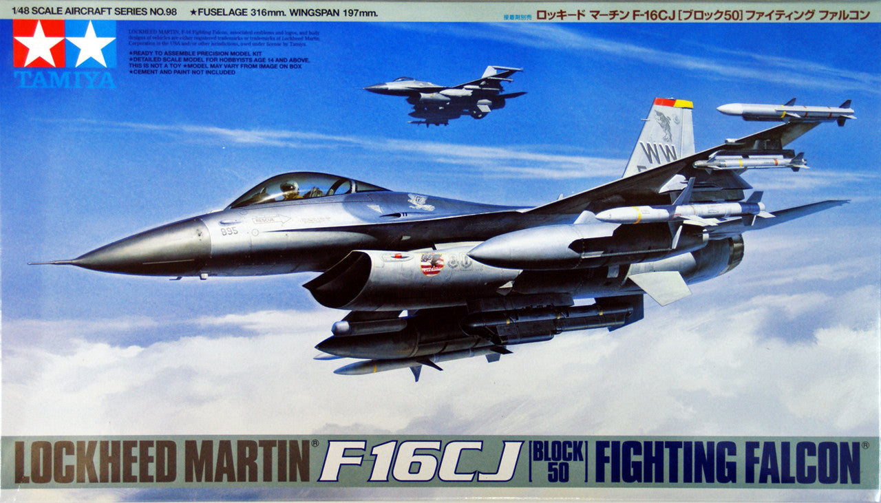 TAMIYA Lockheed Martin F-16CJ Fighting Falcon 1:48