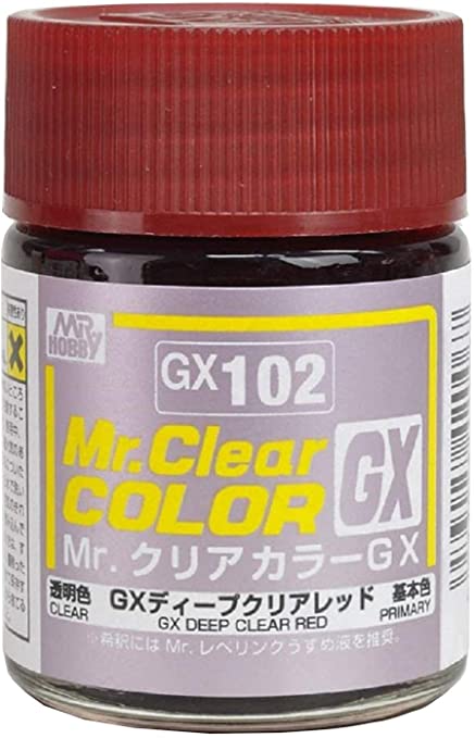 Mr Color GX 102 - Deep Clear Red