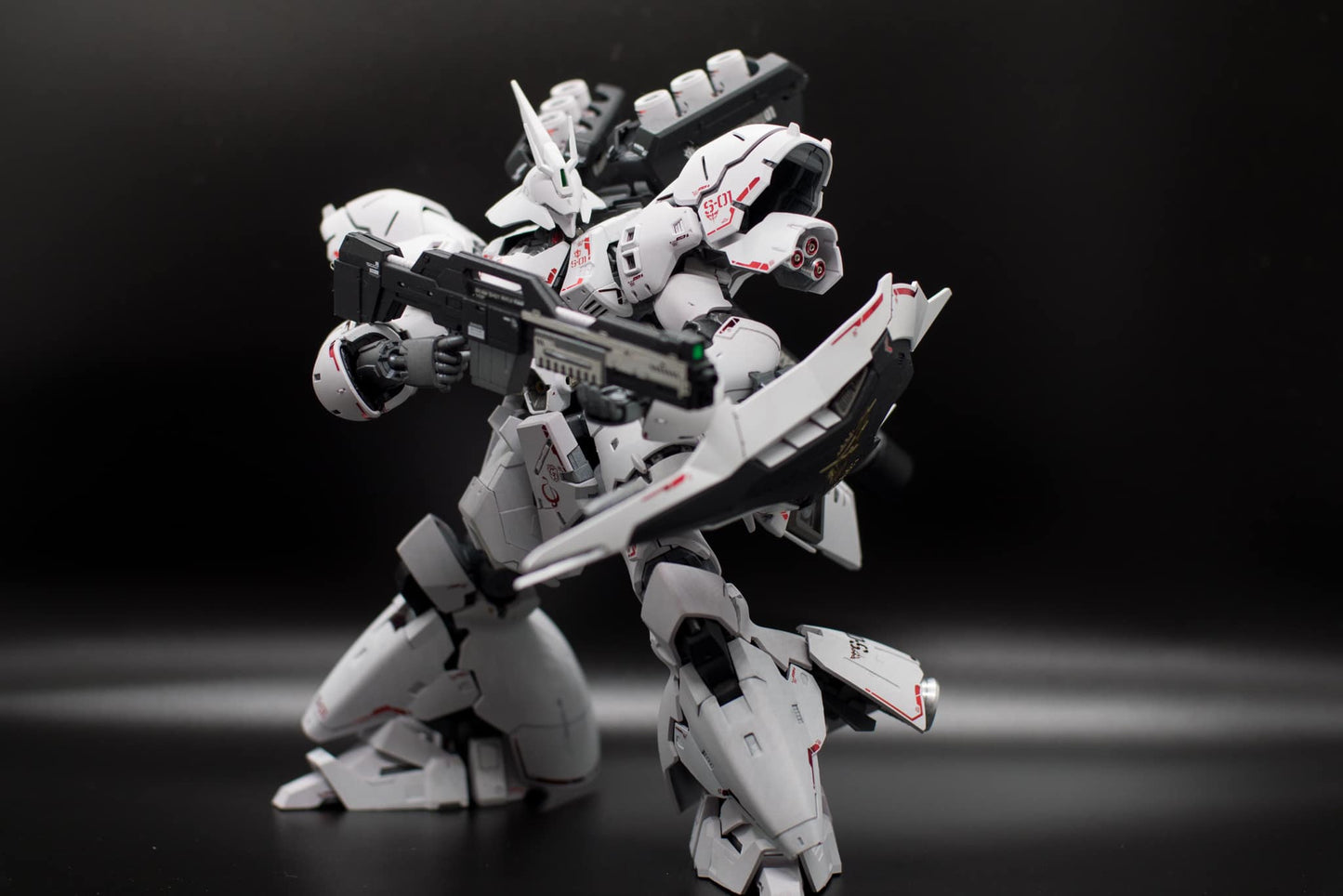 RG SAZABI RED HOLO WATER DECAL