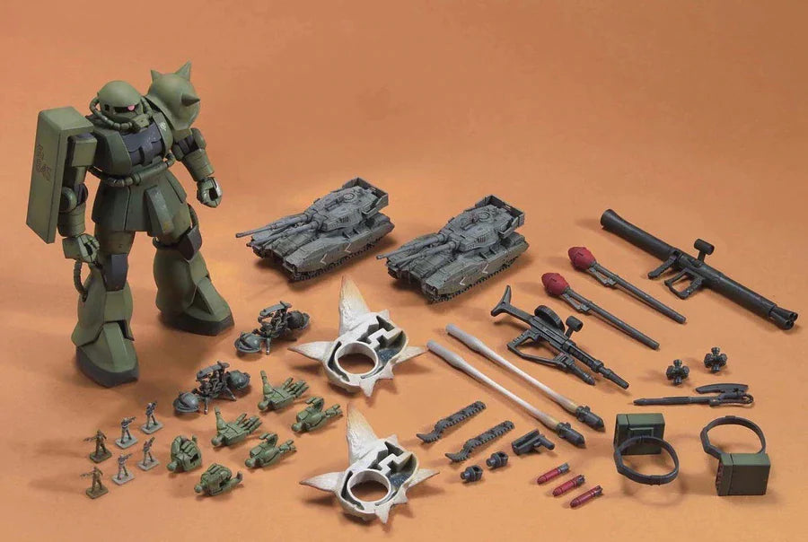 HGUC MS-06 Zaku Ground War Set