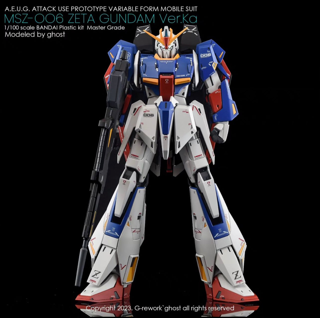 G-Rework [MG] ZETA GUNDAM Ver.Ka Water Decal