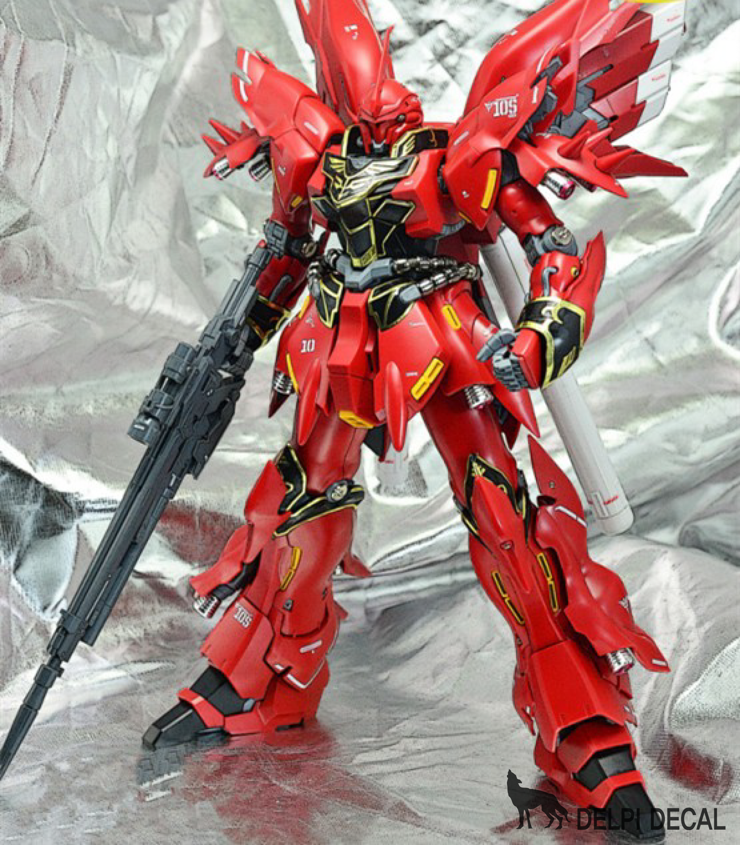 [SET] MG Sinanju Metal Parts Set