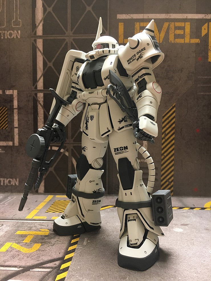 MG WHITE OGRE WATER DECAL