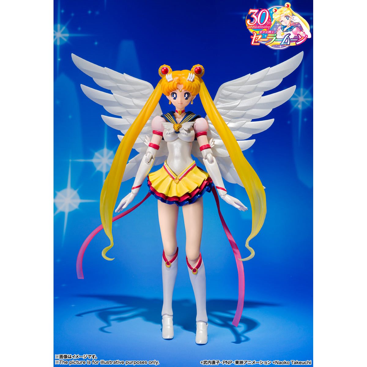Pretty Guardian Sailor Moon Sailor Stars Eternal Sailor Moon S.H.Figuarts Action Figure