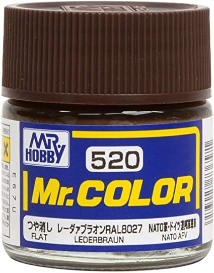 C520 Lederbraun 10ml Bottle, GSI Mr.Color