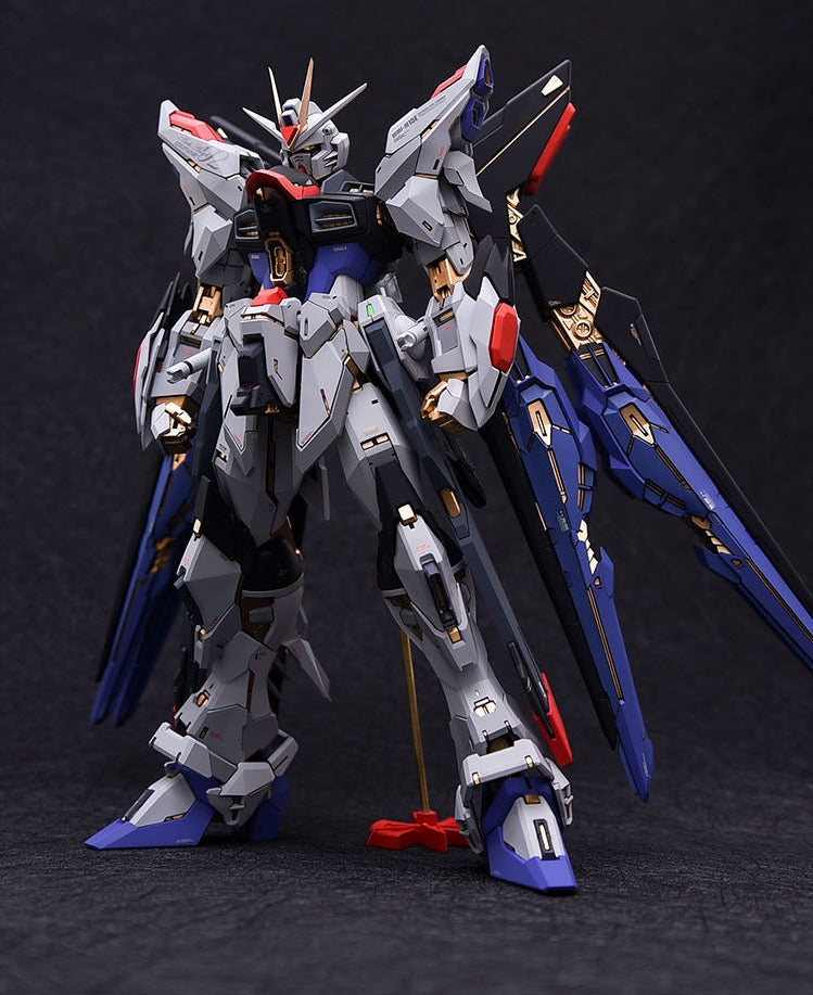 Fortune Meow’s 1/100 Strike Freedom Gundam Conversion Kit full set
