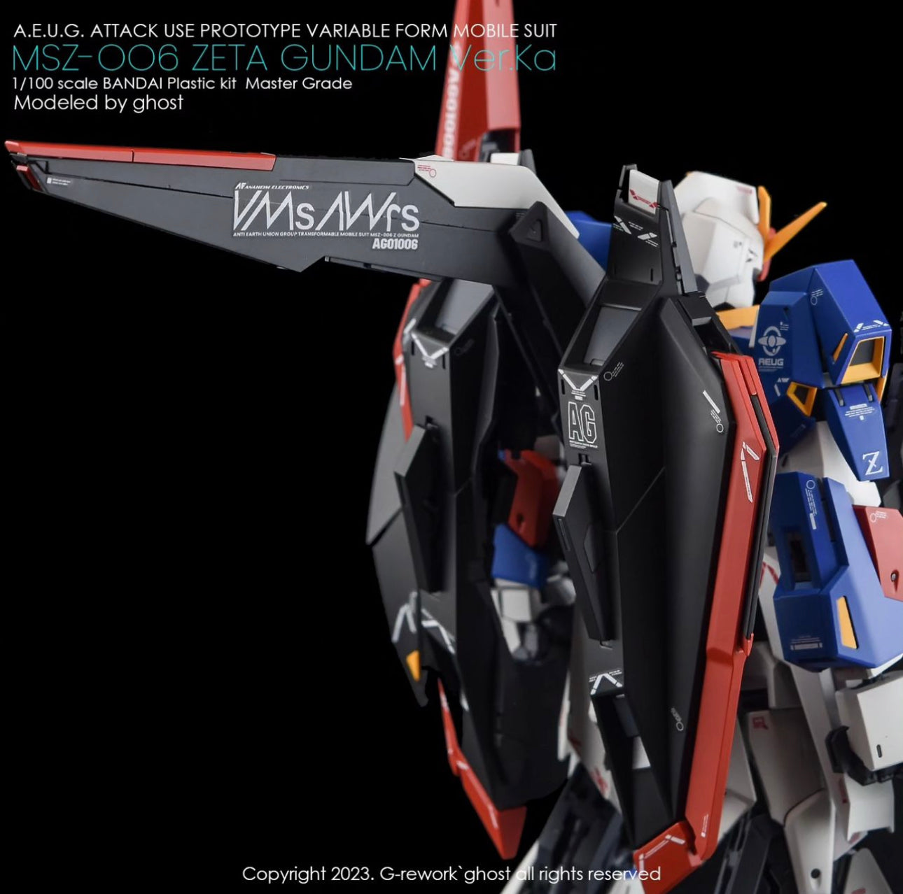 G-Rework [MG] ZETA GUNDAM Ver.Ka Water Decal