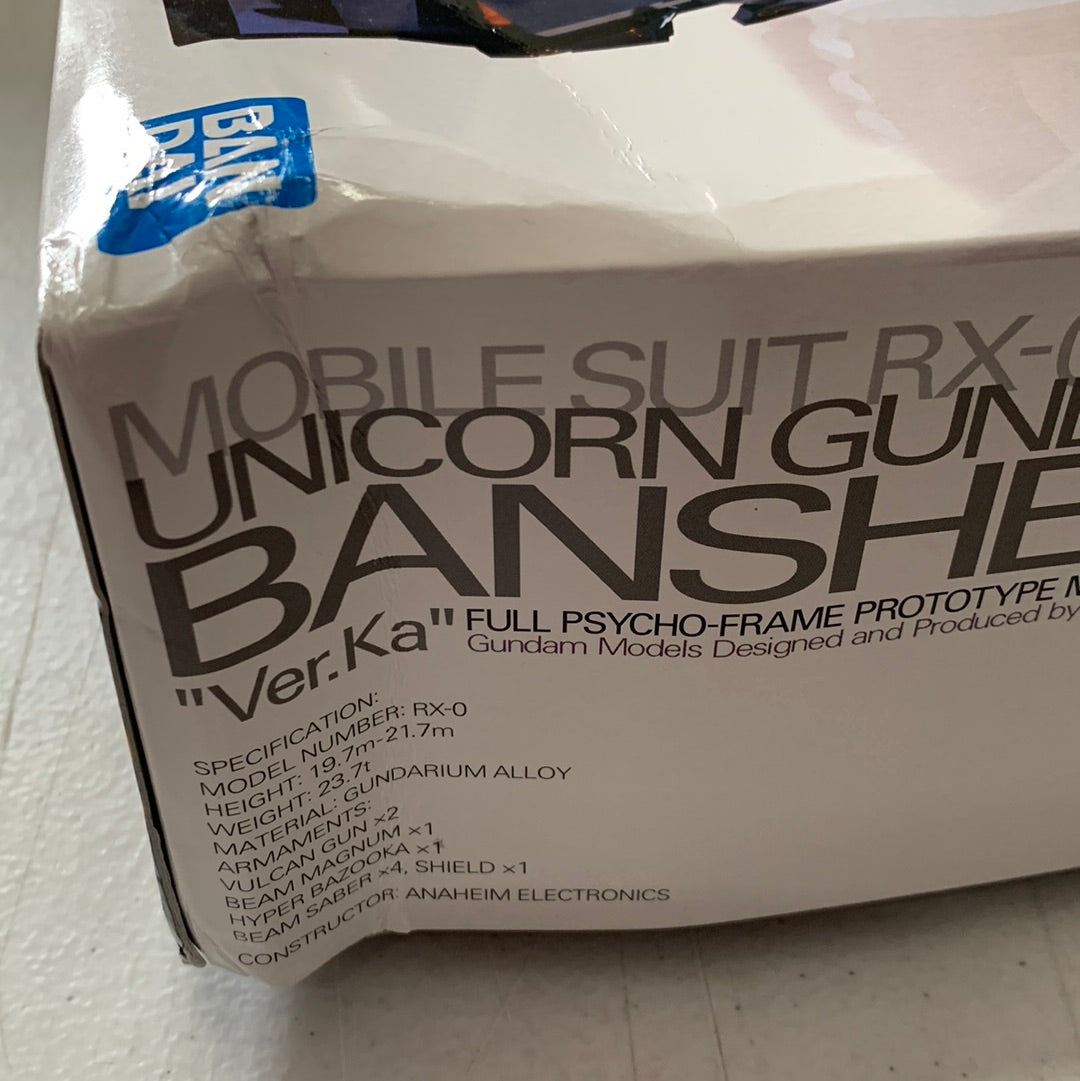 MG Unicorn Gundam 02 Banshee Ver.KA (Damaged Box 15% OFF)