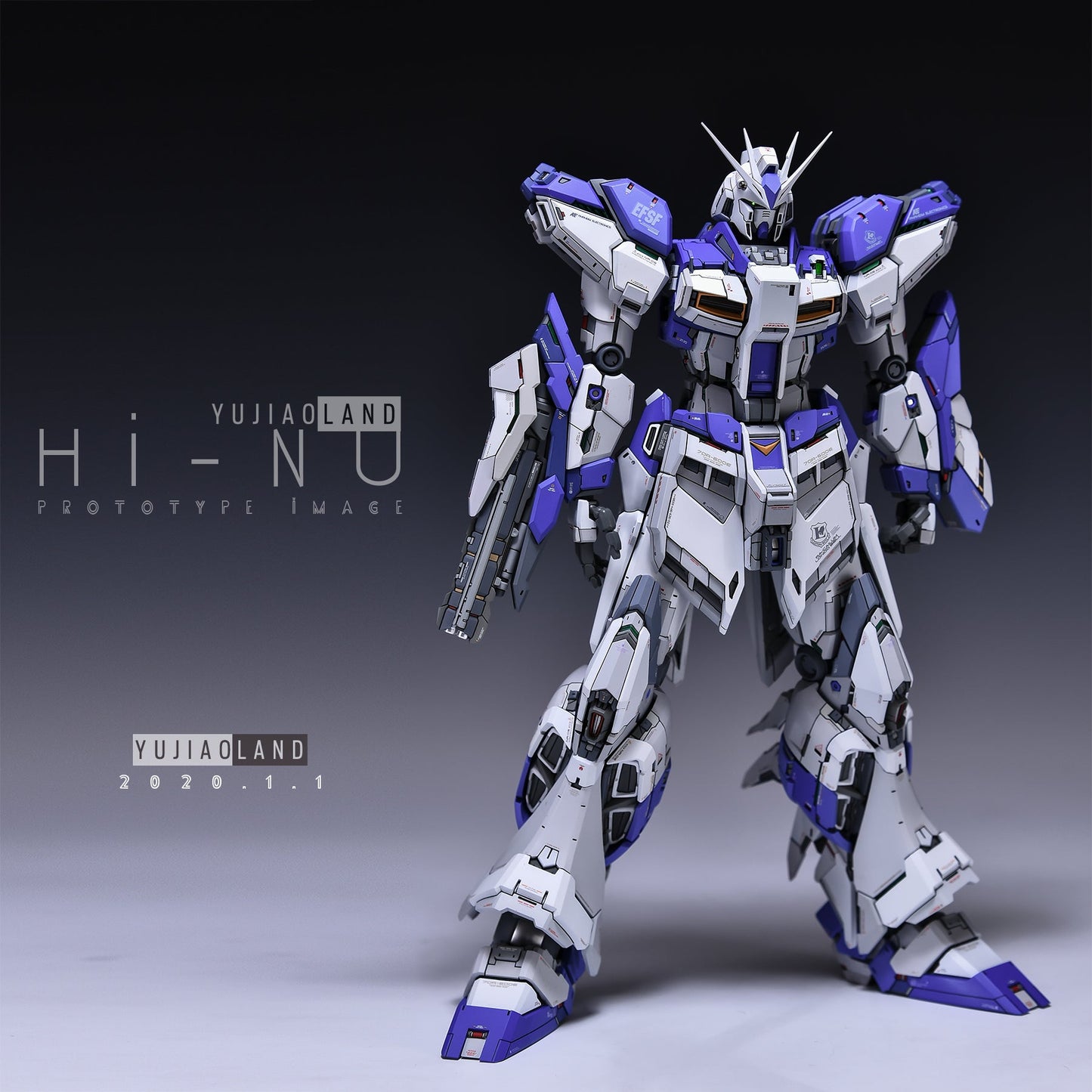 YJL 1/100 RX-93-v2 Hi-v Gundam Conversion Kit (Enhanced Version)