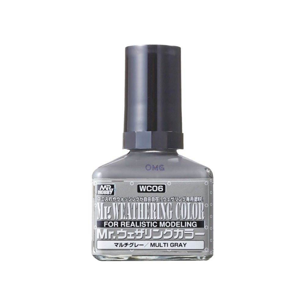 WC06 Multi Gray, GSI, Mr. Weathering Color Paint