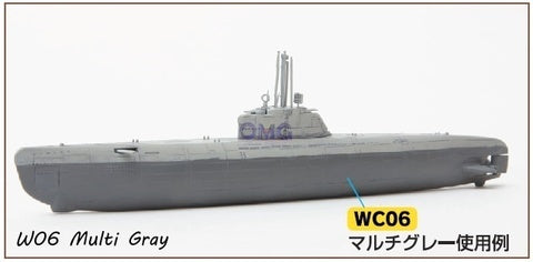 WC06 Multi Gray, GSI, Mr. Weathering Color Paint