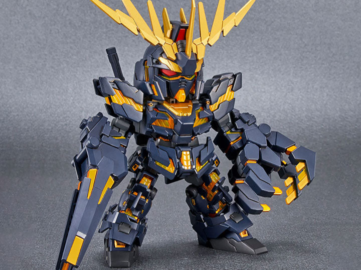 SD Gundam Cross Silhouette #19 Unicorn Gundam Unit 2 Banshee (Destroy Mode) & Banshee Norn Parts Set