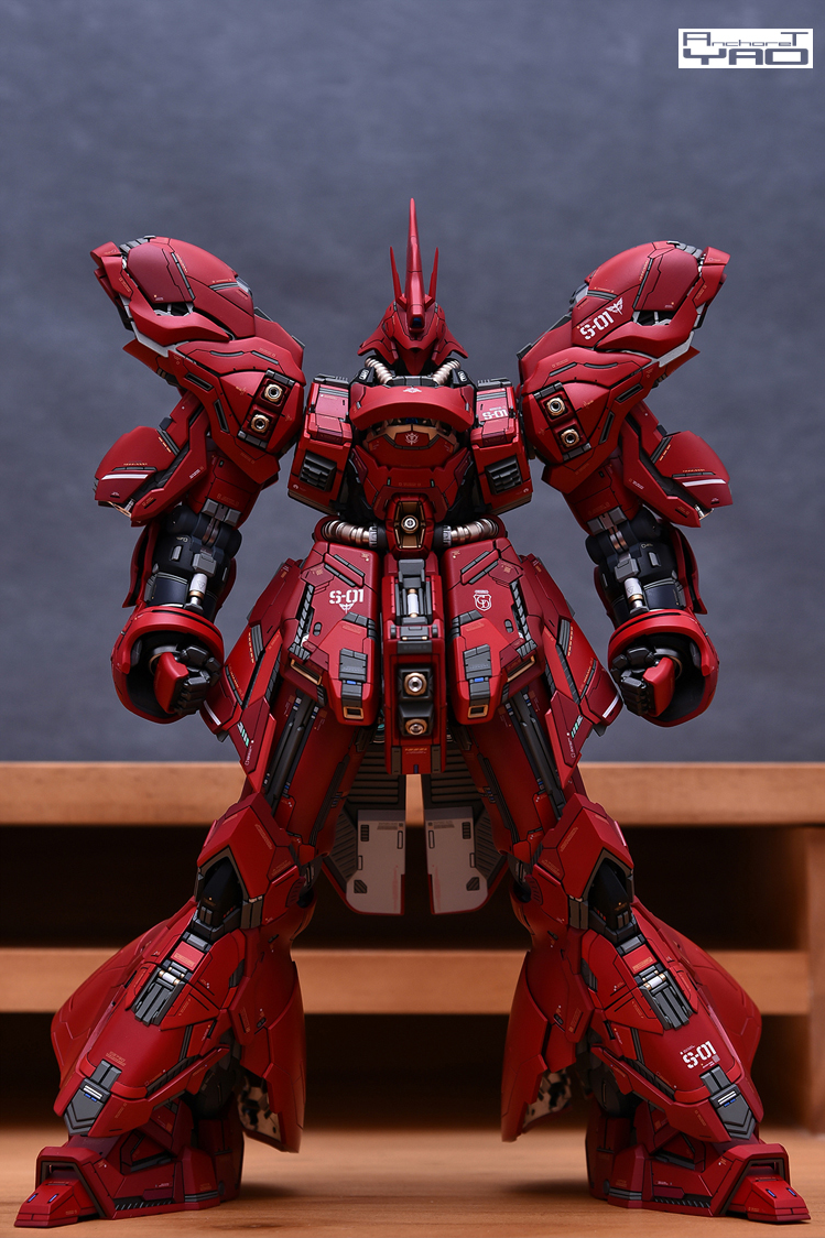 YJL x AnchoreT 1/100 MSN-04 Sazabi ver.Ka 1.0 Conversion Kit