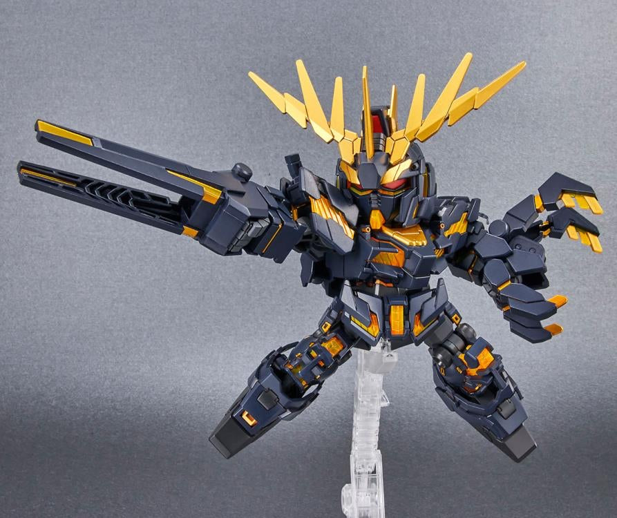 SD Gundam Cross Silhouette #19 Unicorn Gundam Unit 2 Banshee (Destroy Mode) & Banshee Norn Parts Set