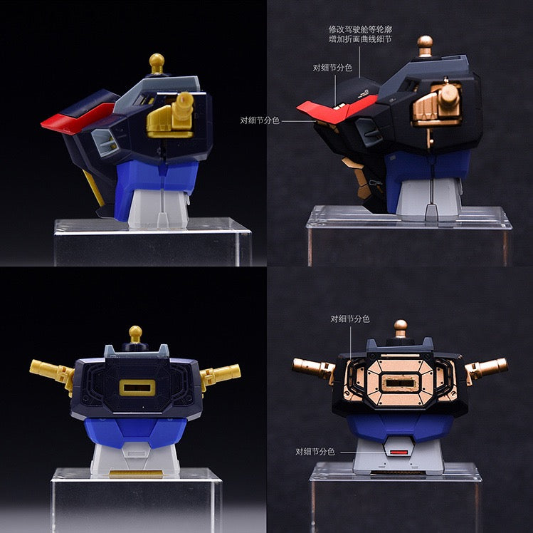 Fortune Meow’s 1/100 Strike Freedom Gundam Conversion Kit full set