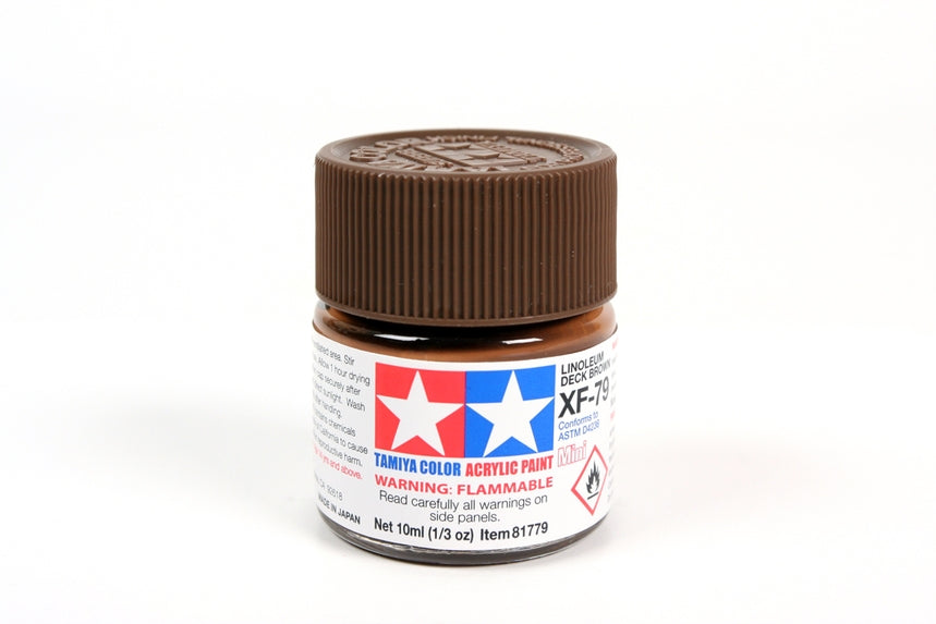 Acrylic Mini XF-79 Linoleum Deck Brown 10ml