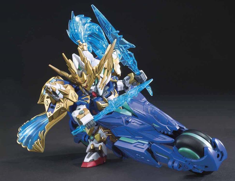 SD Gundam World Sangoku Soketsuden #07 Zhao Yun 00 Gundam & Blue Dragon Drive