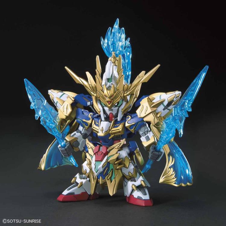 SD Gundam World Sangoku Soketsuden #07 Zhao Yun 00 Gundam & Blue Dragon Drive