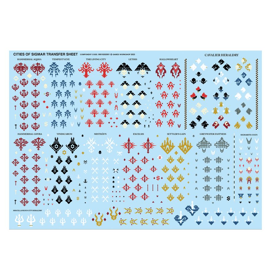 Warhammer Age of Sigmar: Cities Of Sigmar FREEGUILD STEELHELMS