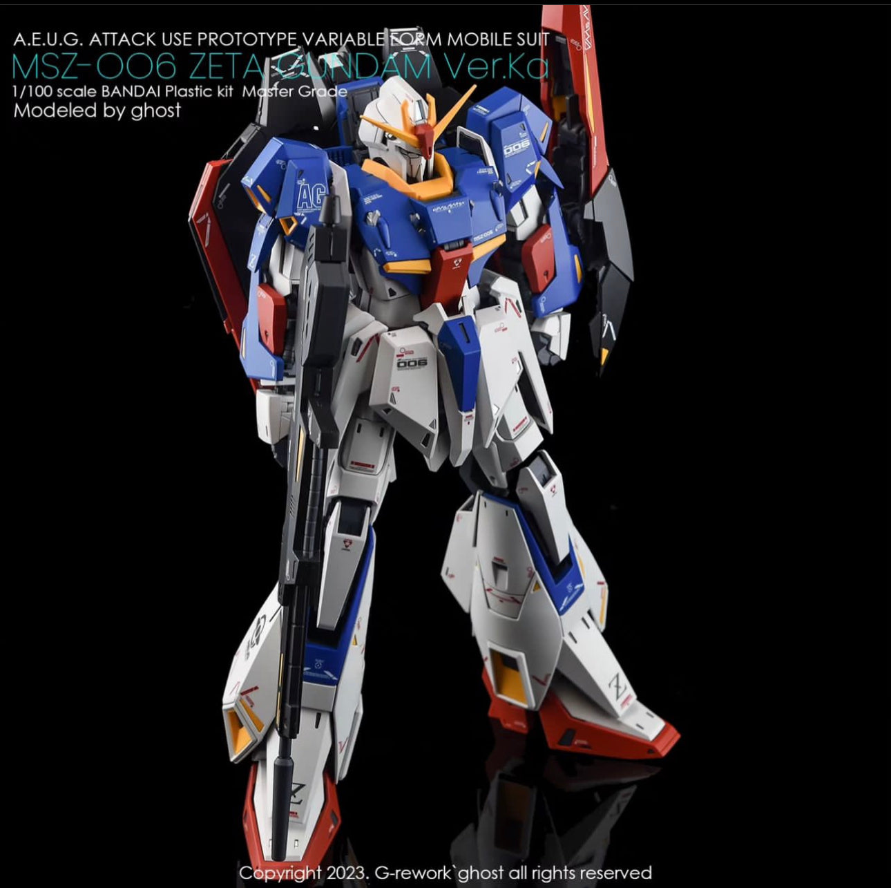 G-Rework [MG] ZETA GUNDAM Ver.Ka Water Decal