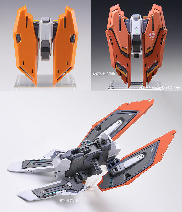 Fortune Meow’s 1/100 Gundam Kyrios Conversion Kit plus weapons